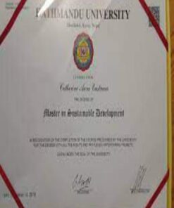 Buy Degree From the Kathmandu University