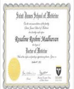buy degree from the Saint James School of Medicine