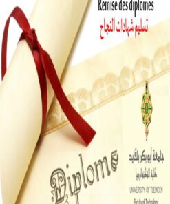buy degree from the Université Abou Bekr Belkaid de Tlemcen