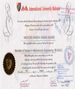 Buy Degree From the University of Bahrain