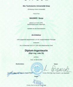 Buy college degree from Technische Universität Graz