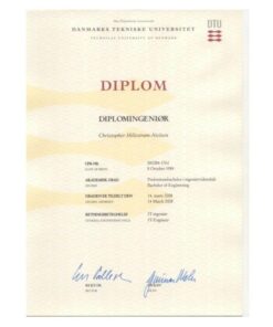 Buy college degree from The Danmarks Tekniske Universitet