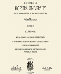 Buy college degree from The Hofstra University
