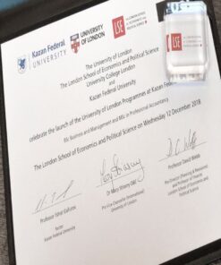 Buy college degree from the Kazan Federal University