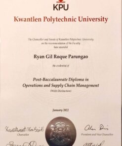Buy college degree from the Kwantlen Polytechnic University