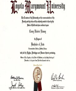 Buy college degree from The Loyola University Chicago