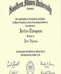 Buy college degree from The Southern Illinois University Carbondale