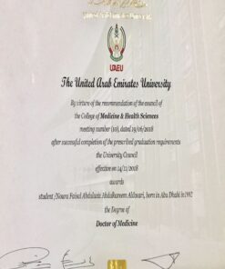 Buy college degree from the United Arab Emirates University