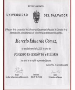 Buy college degree from the Universidad de Buenos Aires
