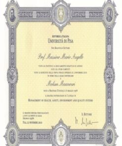 Buy college degree from the Università degli Studi di Pisa