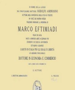 Buy college degree from the Università degli Studi di Torino