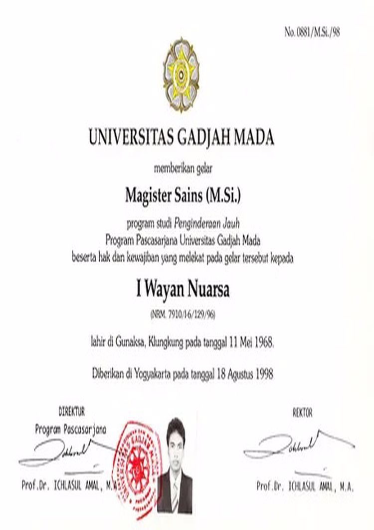 Buy college degree from the Universitas Gadjah Mada