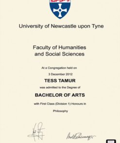 Buy college degree from The University of Newcastle