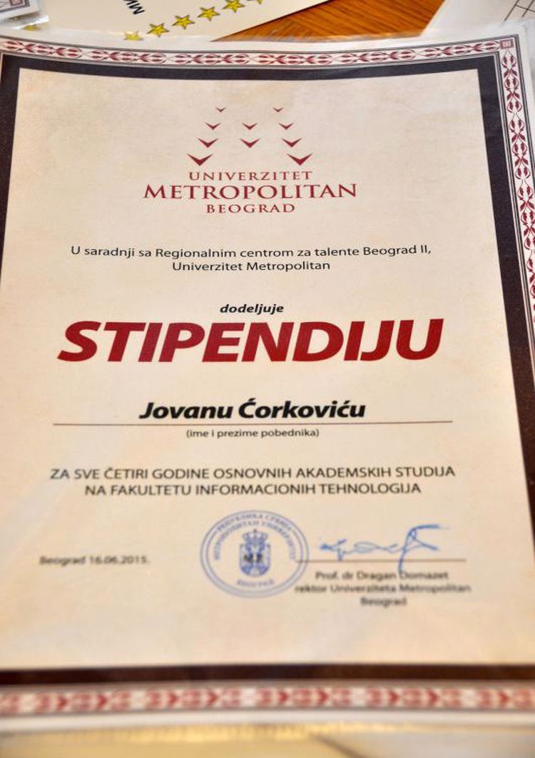 Buy college degree from the Univerzitet Metropolitan
