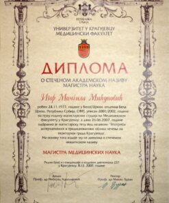Buy college degree from the Univerzitet u Kragujevcu
