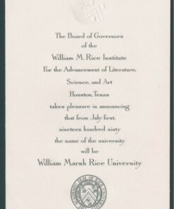 Buy college degree from The  William Marsh Rice University