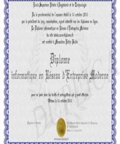 Buy Degree from the École Supérieure Privée d'Ingénierie et de Technologie