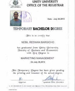 Buy college degree from The Unity University