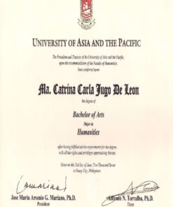 Buy college degree from the  University of the South Pacific
