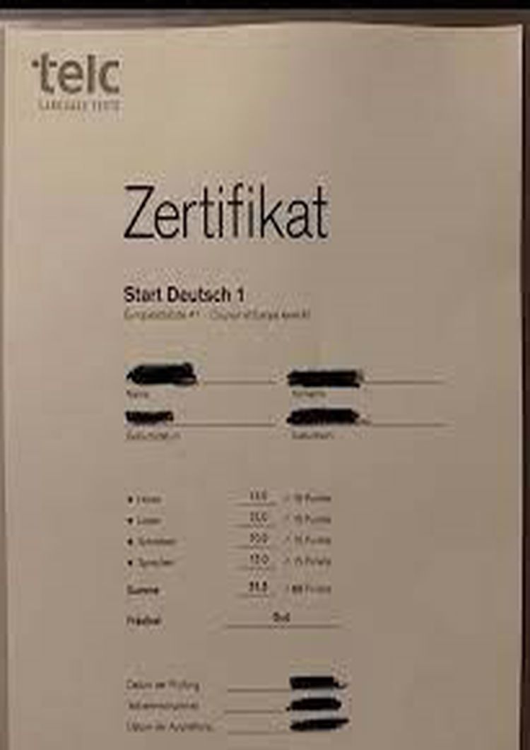 Buy German language Test Telc A1 from The Telc Institut Germany