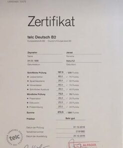 Buy German language Test Telc B2  from The Telc Institut Germany